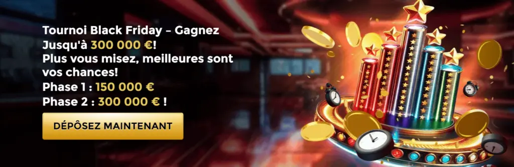 Bonus de bienvenue – offre pour la première inscription et premier dépôt